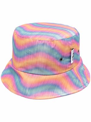 Mackintosh wave nylon bucket hat - Orange