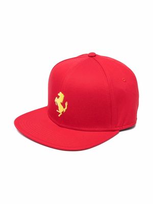 Ferrari Kids Prancing Horse baseball cap - Red