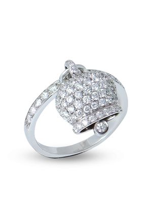 CHANTECLER 18kt white gold Campanella diamond ring - Silver