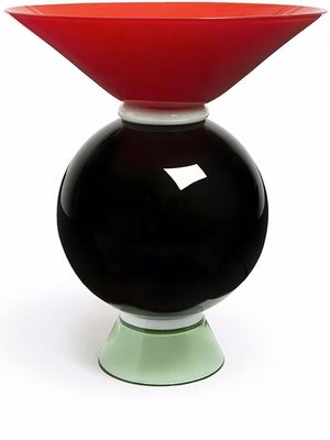 Venini Yemen glass vase - Green