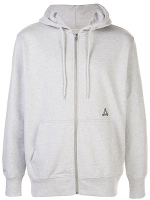 Palace Sofar zip hoodie - Grey