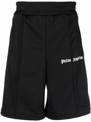 Palm Angels Classic side-stripe track shorts - Black