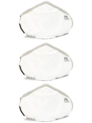 As2ov 3-layer face mask - White