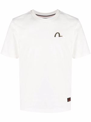 Evisu logo-print T-shirt - White