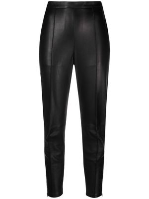 Isabel Marant cropped tapered trousers - Black