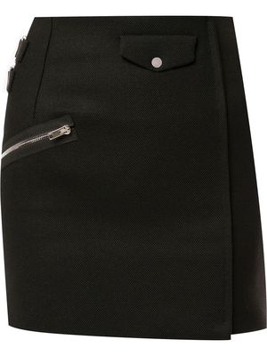 Yang Li straight mini skirt - Black