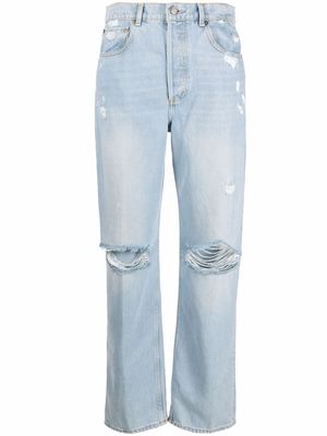 Boyish Jeans high-rise straight-leg jeans - Blue