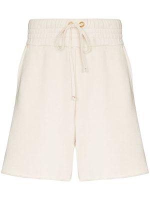 Les Tien Yacht cotton track shorts - Neutrals