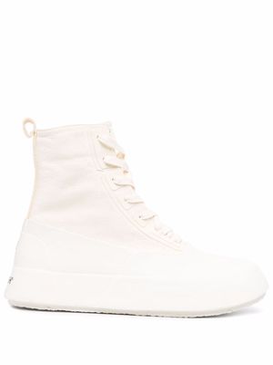 AMBUSH vulcanized high-top sneakers - White