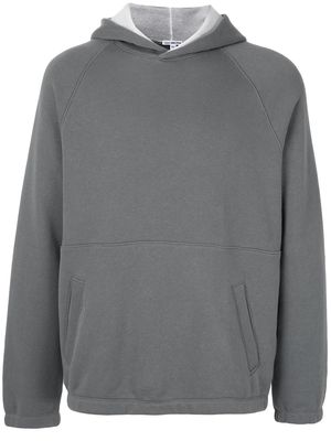 James Perse Terry seamed hoodie - Green
