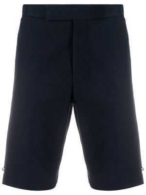 Thom Browne RWB stripe tailored shorts - Blue