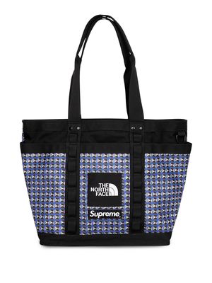 Supreme x The North Face studded Explore Utility tote bag - Blue