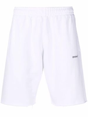 Off-White Diag-stripe track shorts