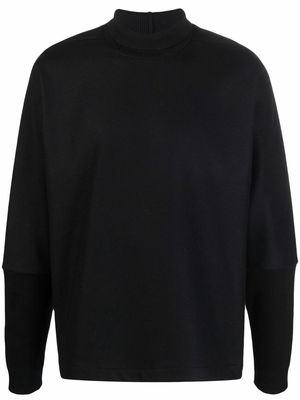 Stephan Schneider Cabernet roll-neck knitted jumper - Black