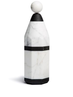 Editions Milano Cooler A marble bottle - Black