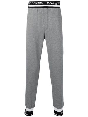 Dolce & Gabbana patch track pants - Grey