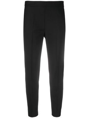Love Moschino logo stripe trousers - Black