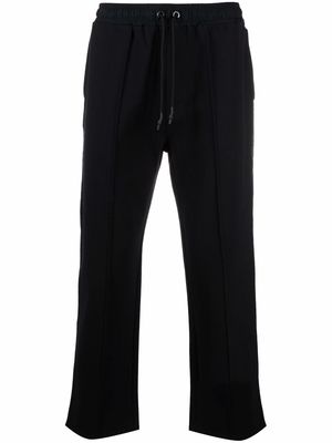 Tom Wood straight-leg panelled trousers - Black