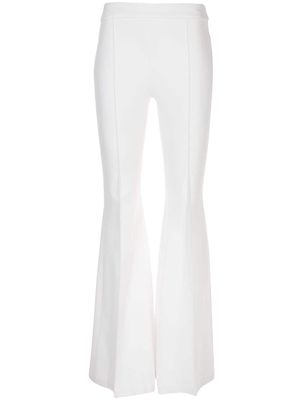 Rosetta Getty pull on flared trousers - White