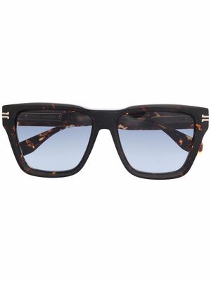Marc Jacobs Eyewear Icon tortoiseshell-effect sunglasses - Brown