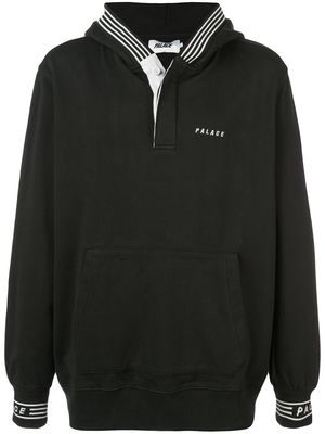 Palace P-Rib hoodie - Black