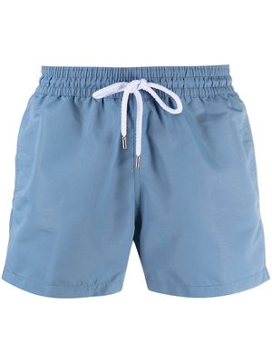 Frescobol Carioca above-knee swim shorts - Blue