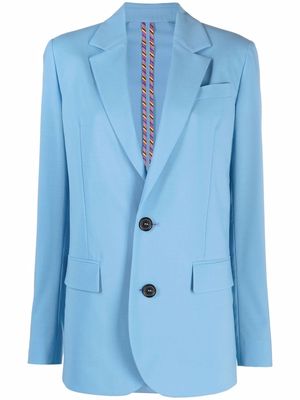 Dsquared2 single-breasted button-front blazer - Blue