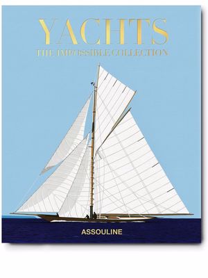 Assouline Yachts: The Impossible Collection hardback book - Blue
