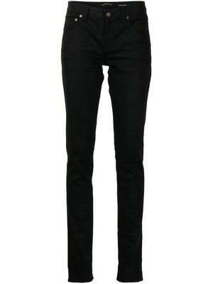 Saint Laurent skinny mid-rise jeans - Black