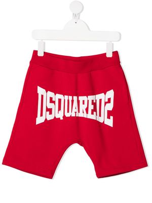 Dsquared2 Kids logo-print track shorts