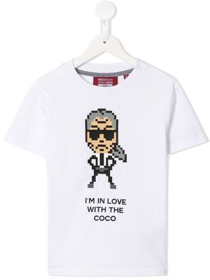 Mostly Heard Rarely Seen 8-Bit Coco 8-bit T-shirt - White