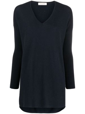Gentry Portofino fine-knit jumper - Black
