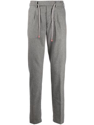 Eleventy slim-fit tailored trousers - Grey