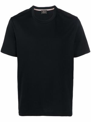 Brioni round-neck short-sleeve T-shirt - Black
