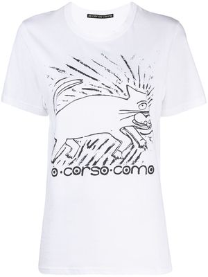 10 CORSO COMO graphic-print T-shirt - White