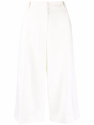 Nina Ricci cropped-leg culottes - White