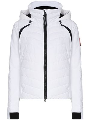 Canada Goose HyBridge hooded base jacket - White