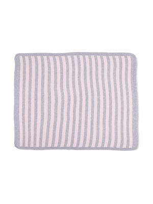 Siola striped cotton blanket - Pink