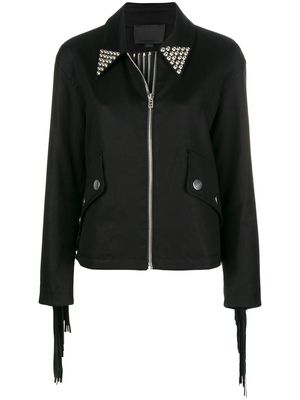 Alexander Wang studded zip jacket - Black