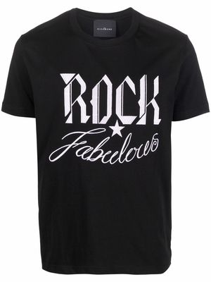 John Richmond Rock Fabulous T-shirt - Black