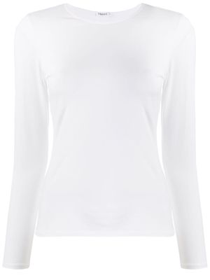 Filippa K long sleeve fitted T-shirt - White