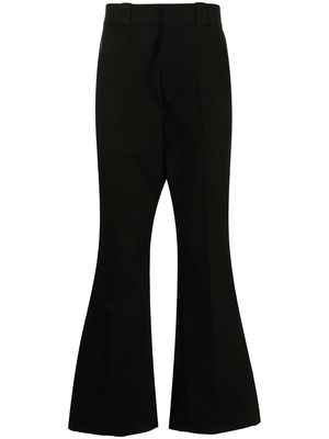 Raf Simons flared tailored trousers - Black