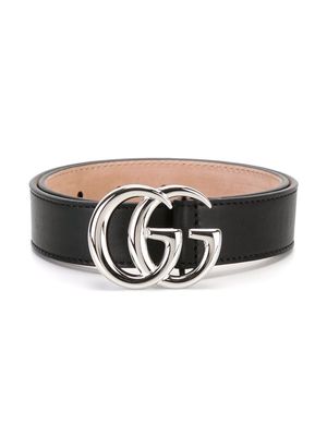 Gucci Kids GG buckle belt - Black