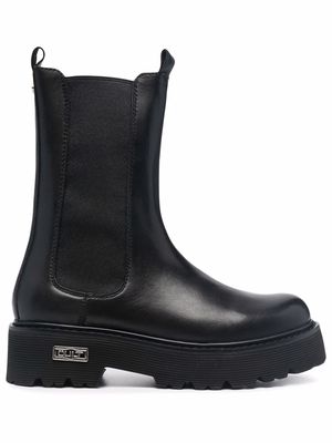Cult calf-length boots - Black