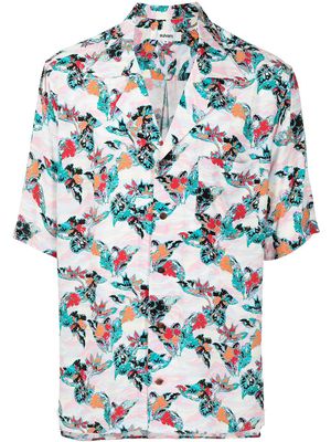 sulvam floral-print Hawaiian shirt - Multicolour