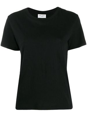 Saint Laurent slim short-sleeved T-shirt - Black