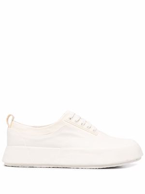 AMBUSH vulcanized lace-up sneakers - White