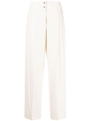 PAUL SMITH organic cotton press-crease trousers - Neutrals