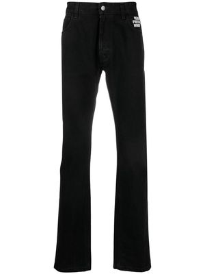 Raf Simons slim-fit denim jeans - Black