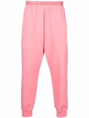 Stella McCartney logo waistband jogging trousers - Pink